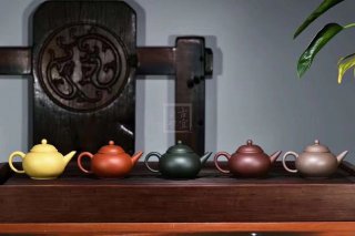 《五色土》綠泥，朱泥，紫泥，青灰泥，段泥純手工宜興紫砂壺茶具水平茶壺